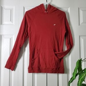 Neva Burgundy Hoodie Pullover Sz M
